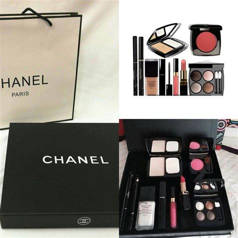 chanel makeup gift set.